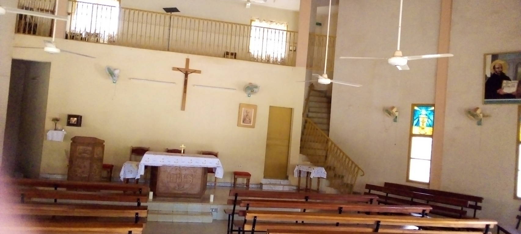 Intérieur de la chapelle