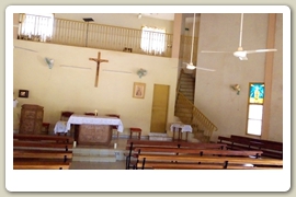 INTERIEUR DE LA CHAPELLE